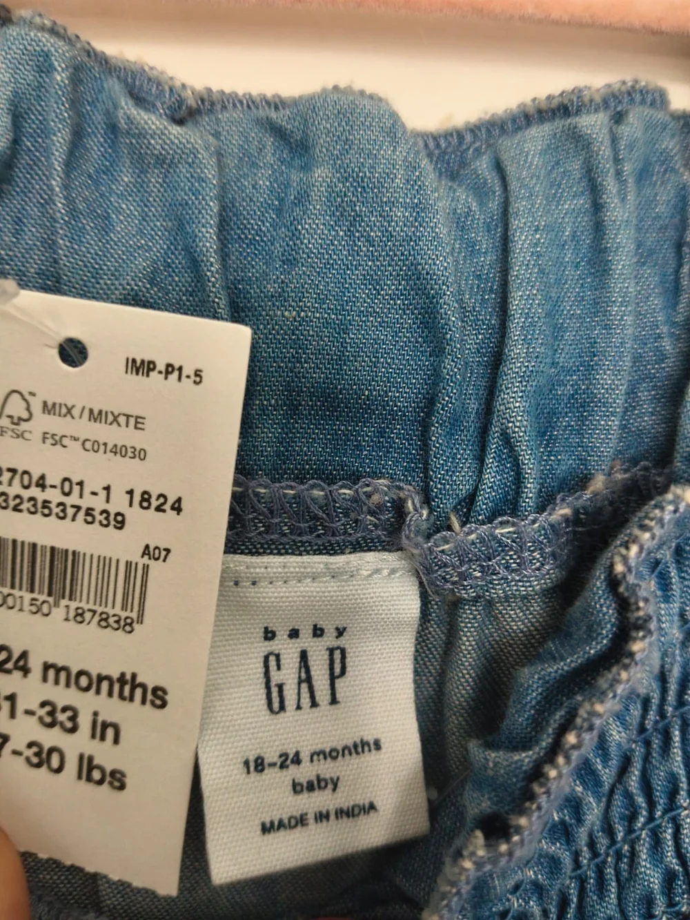 GAP light blue
